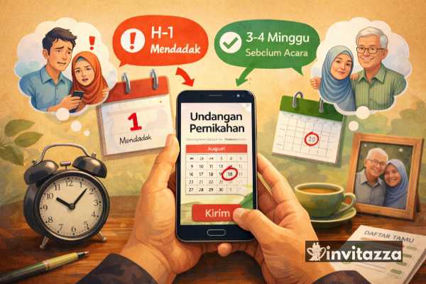 Waktu yang Tepat Mengirim Undangan Digital Menurut Etika Sosial