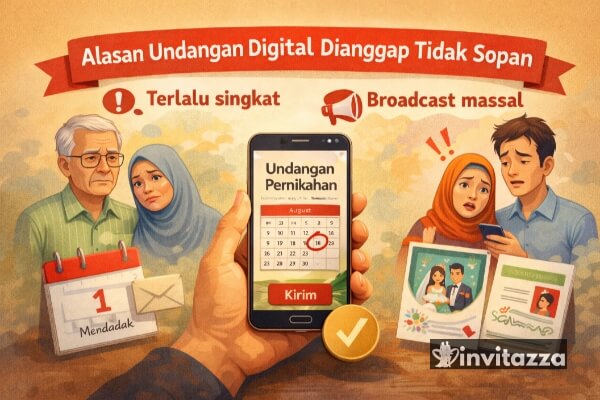 Alasan Undangan Digital Dianggap Tidak Sopan